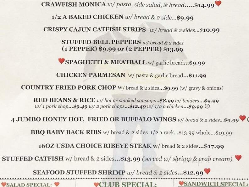 Sammy's Food Service & Deli - New Orleans, LA menu_pic