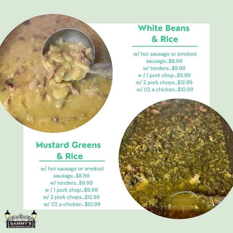 Sammy's Food Service & Deli - New Orleans, LA menu_pic