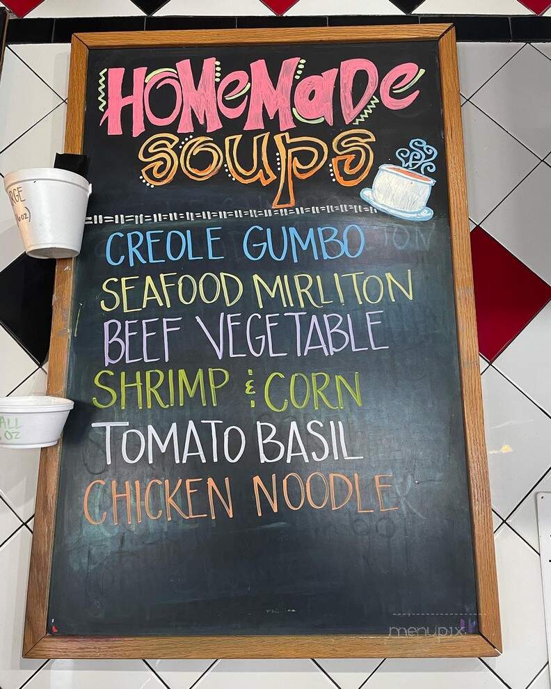 Sammy's Food Service & Deli - New Orleans, LA menu_pic