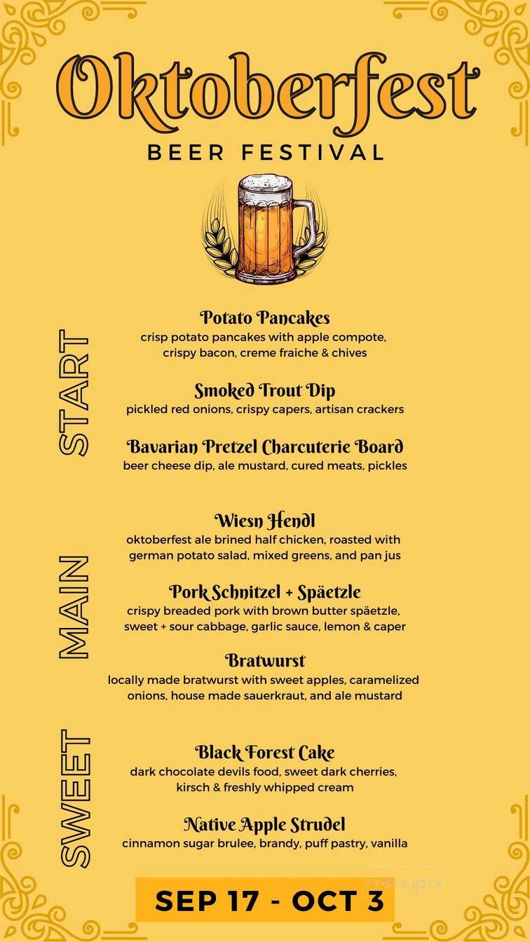 @ the Corner - Litchfield, CT menu_pic