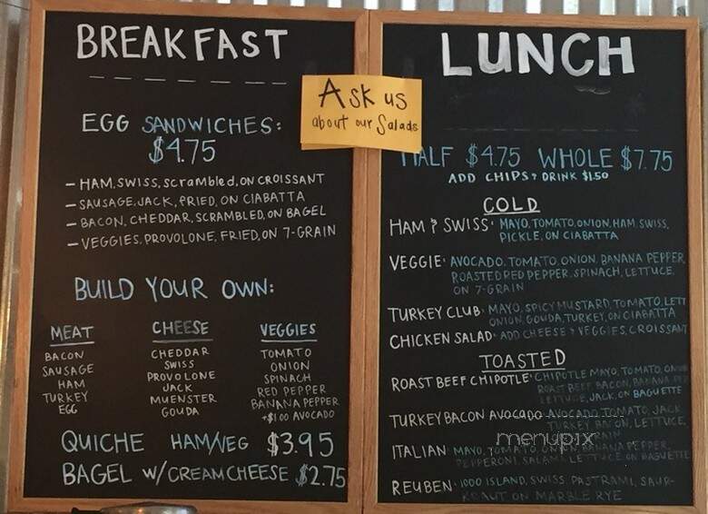 Vosen's Bread Paradise - Salt Lake City, UT menu_pic