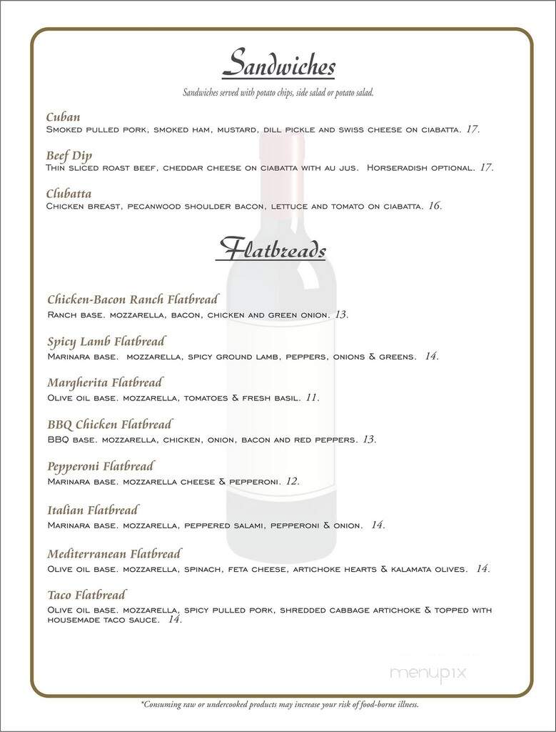 DaVine - Maple Valley, WA menu_pic