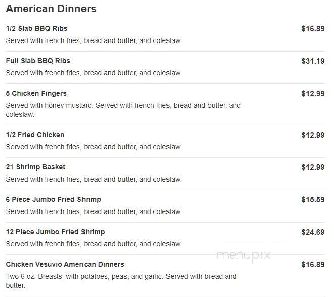 Franco's Pizza - Plainfield, IL menu_pic