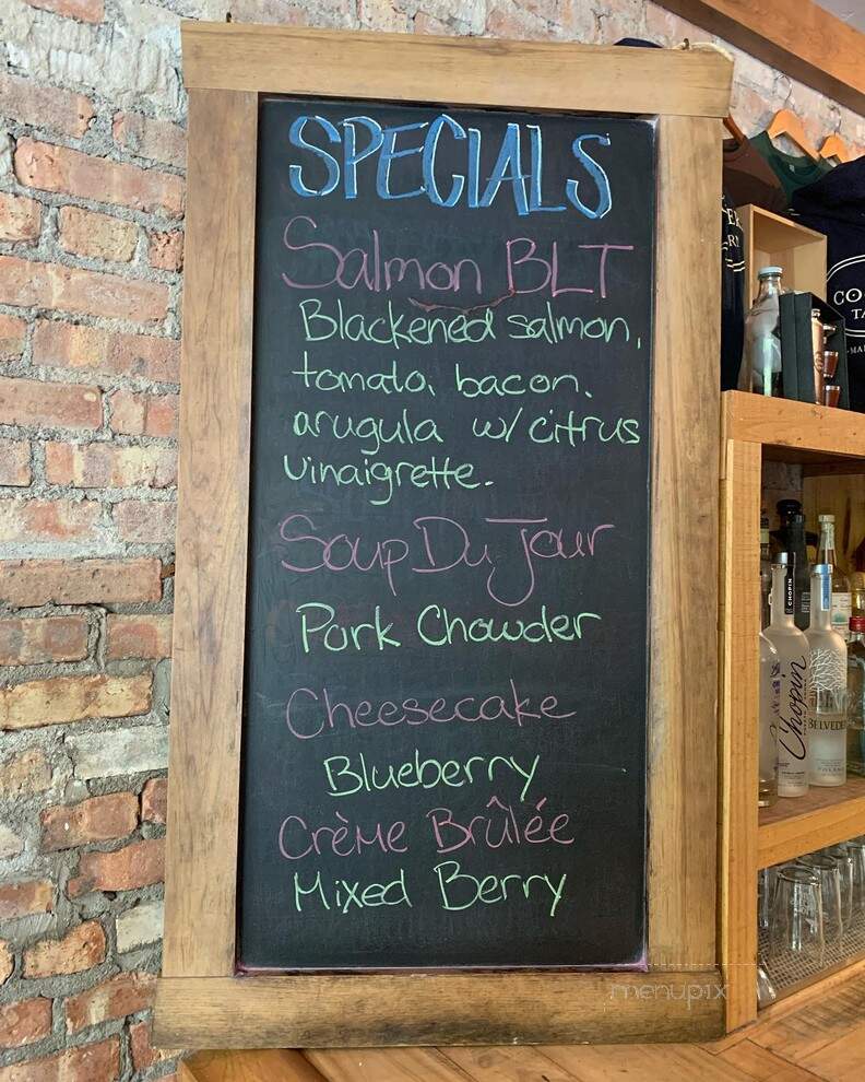 Cooper's Tavern - Madison, WI menu_pic
