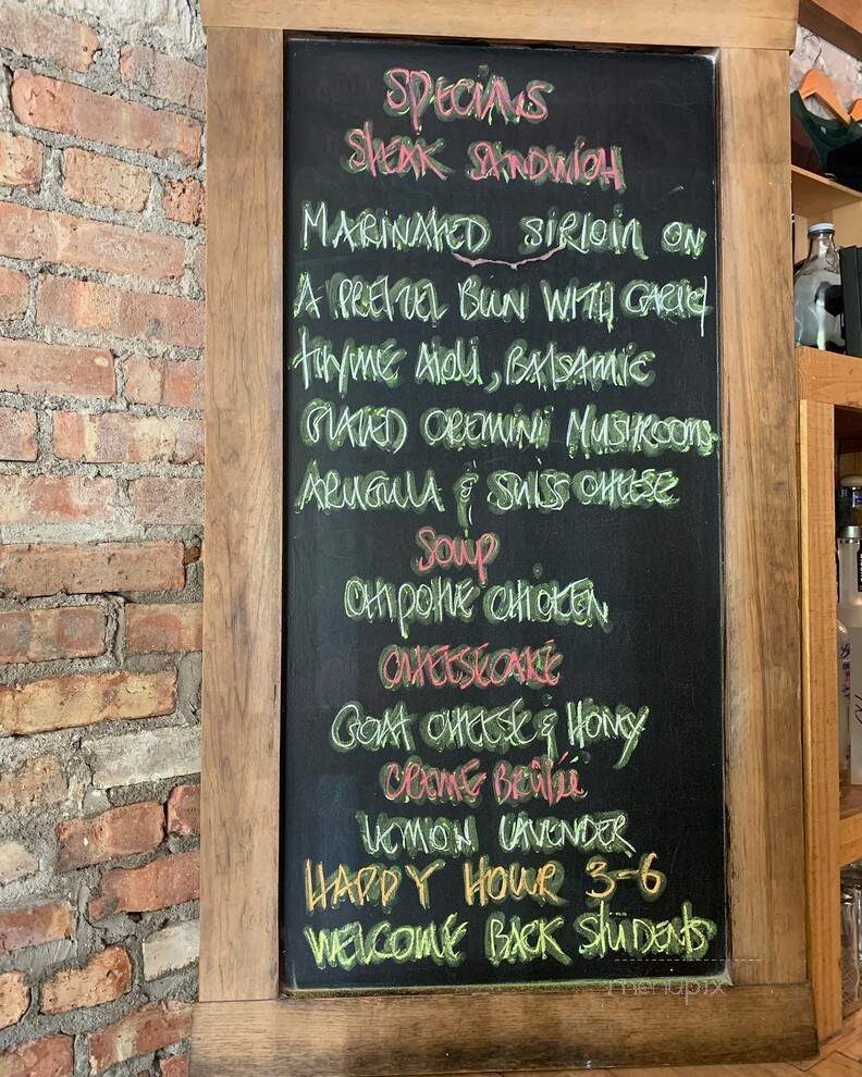Cooper's Tavern - Madison, WI menu_pic