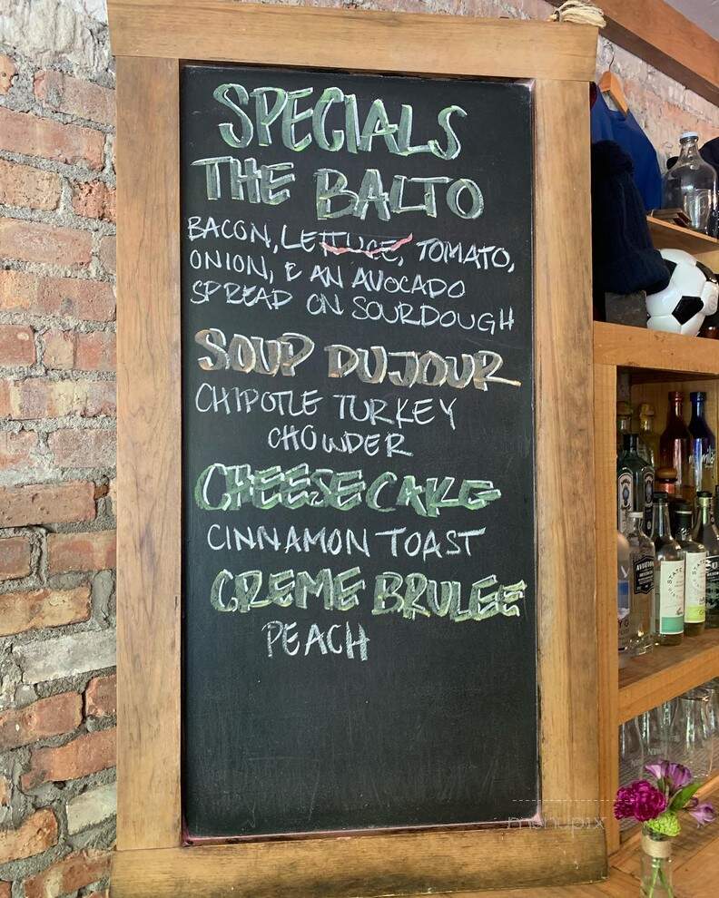 Cooper's Tavern - Madison, WI menu_pic