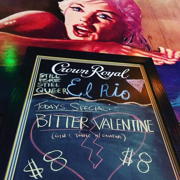 El Rio - San Francisco, CA menu_pic