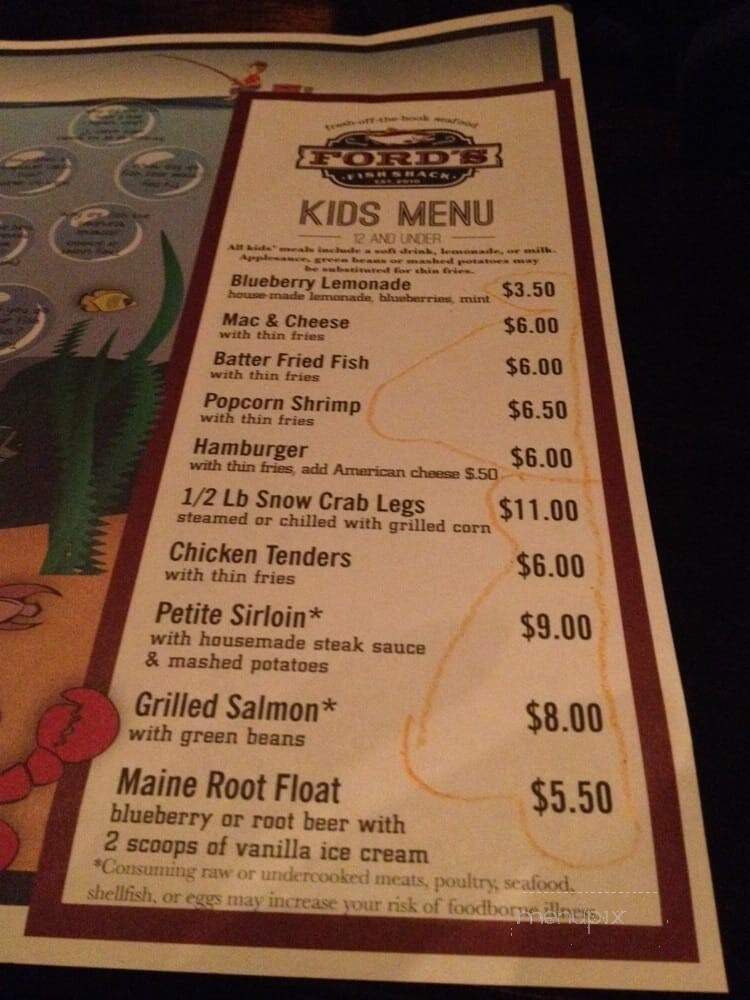 Ford's Fish Shack - Ashburn, VA