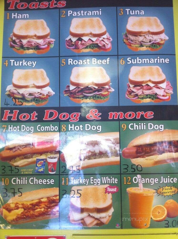 Rainbow Donuts - Gardena, CA menu_pic