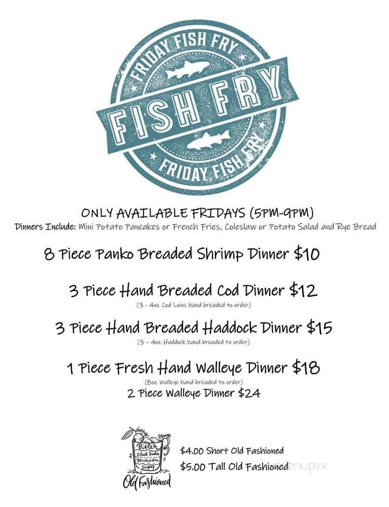 Dannyboys Pub & Grill - Horicon, WI menu_pic