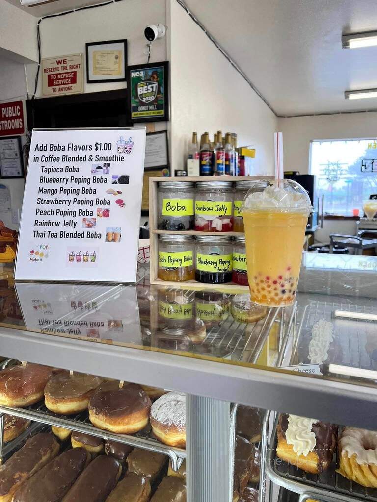 Donut Mill - Eureka, CA menu_pic