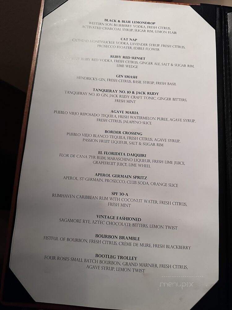 Restaurant Paradis - Panama City, FL menu_pic
