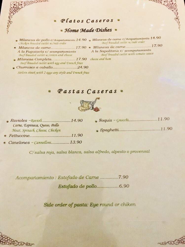 La Esquina Criolla - Elmhurst, NY menu_pic