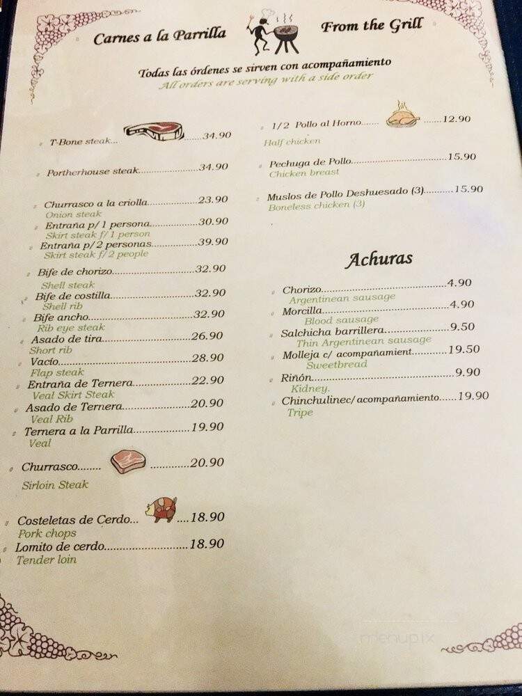 La Esquina Criolla - Elmhurst, NY menu_pic