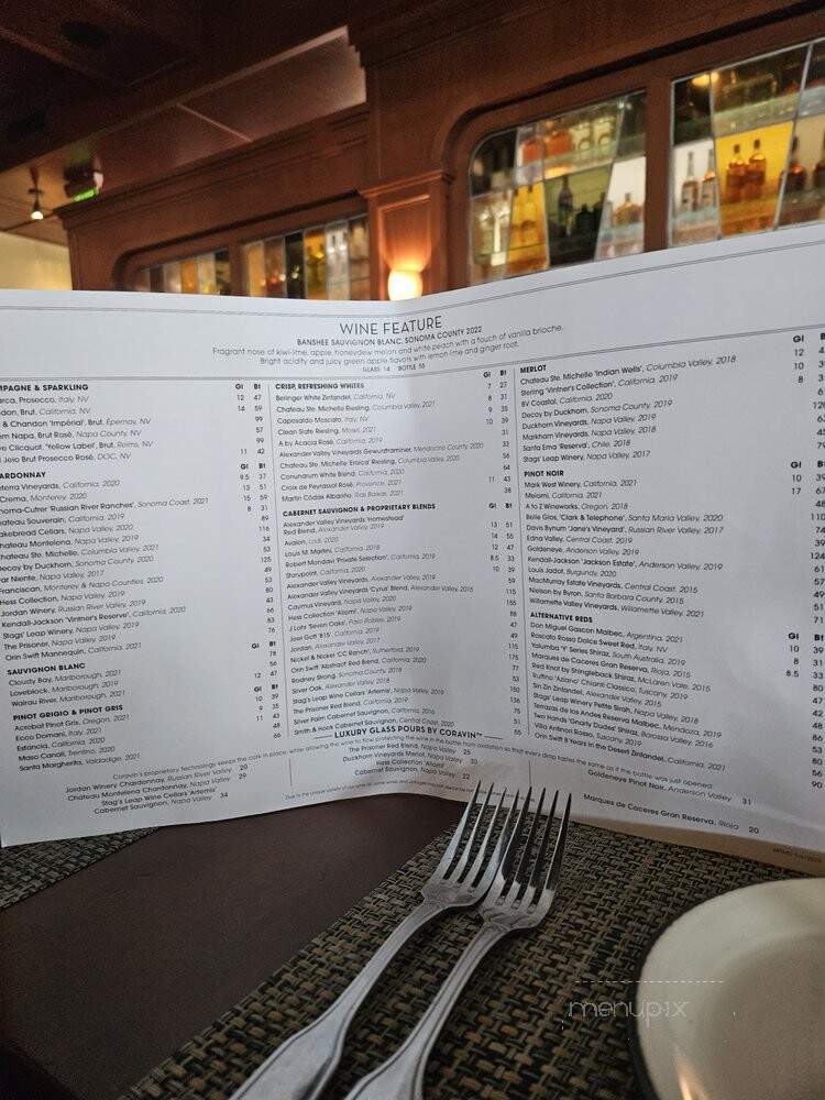 McCormick & Schmick's Harborside at National Harbor - Oxon Hill, MD menu_pic