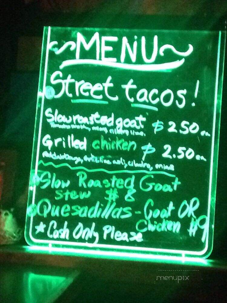 Toots Tavern - Crockett, CA menu_pic