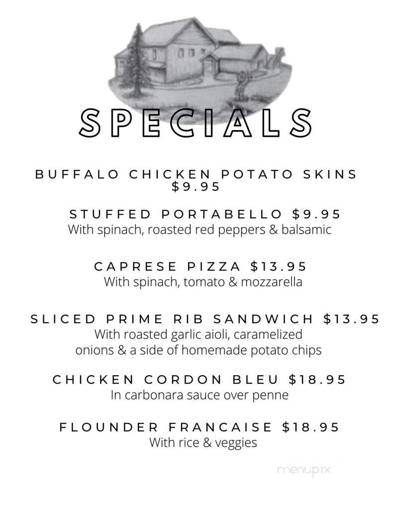 Lenape Lodge - Newton, NJ menu_pic