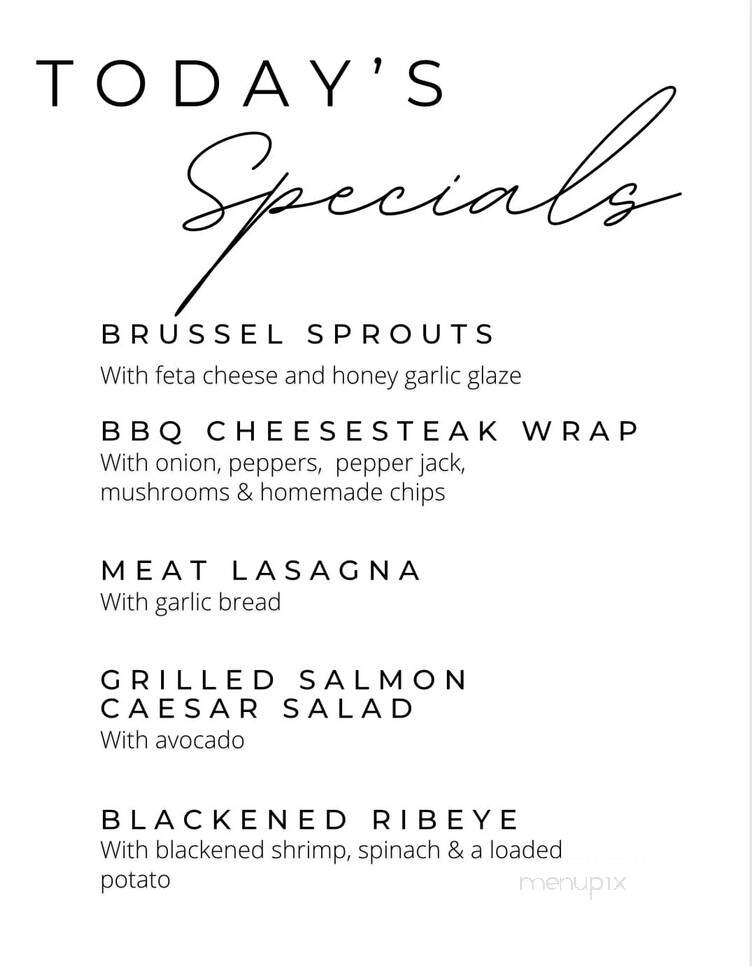 Lenape Lodge - Newton, NJ menu_pic