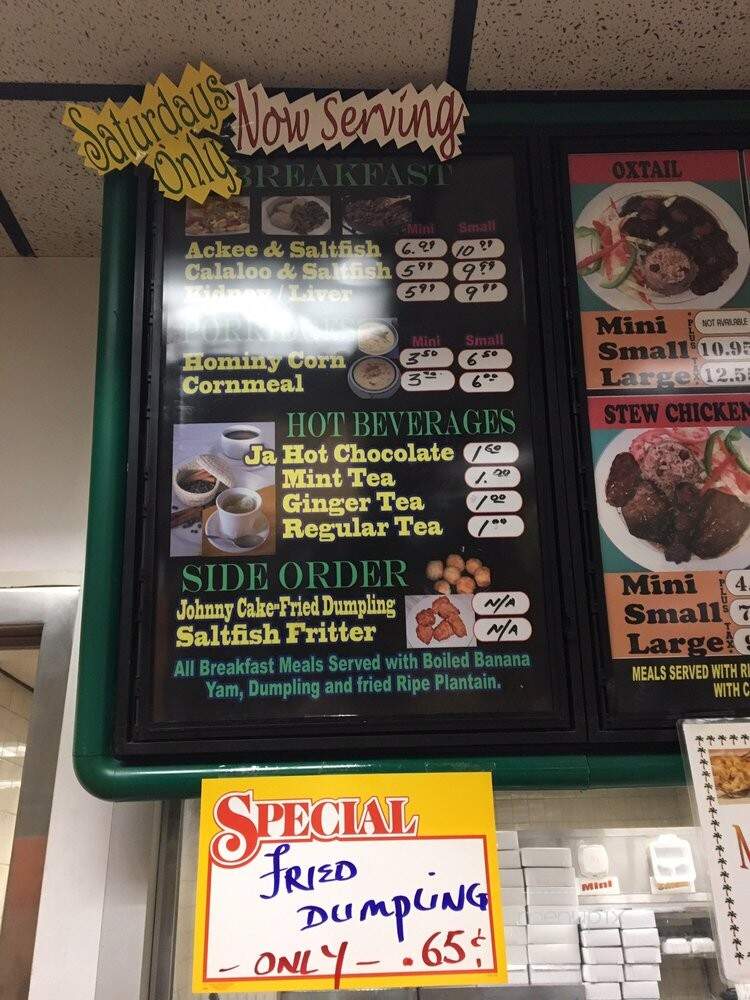 Royal Caribbean Bakery - Bronx, NY menu_pic
