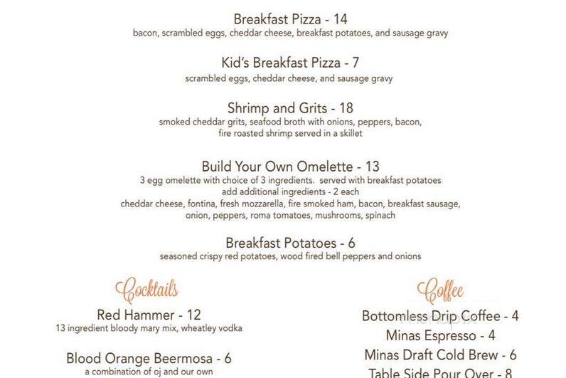 Peel Wood Fired Pizza - Edwardsville, IL menu_pic