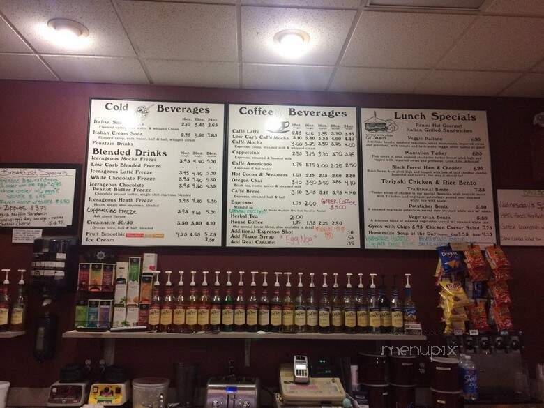 Stark Street Espresso Bar - Troutdale, OR menu_pic