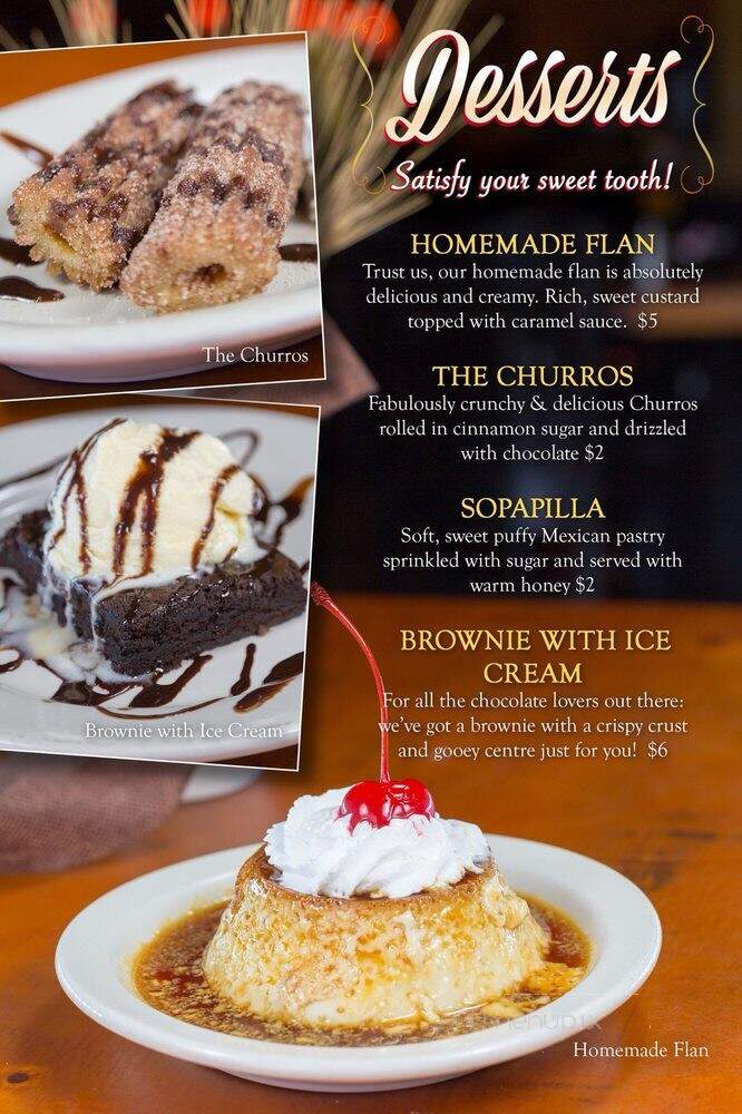 Amelias Cocina Mexicana - Rowlett, TX menu_pic