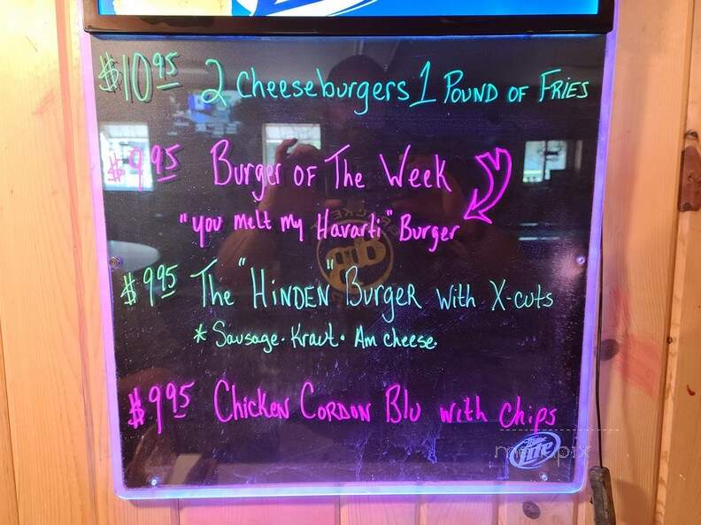 Brackett Bar - Fall Creek, WI menu_pic