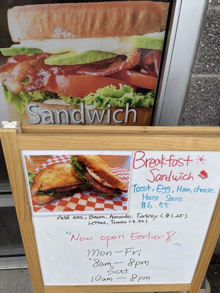 Shake 'N Go - Kent, WA menu_pic