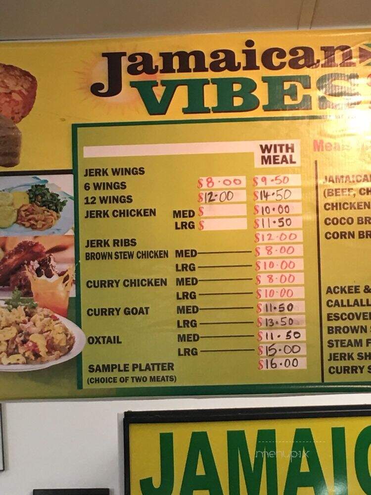 Jamaican Vibes Restaurant - Mobile, AL menu_pic