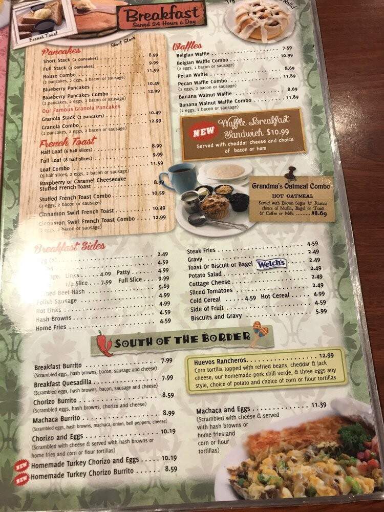 Corkys Kitchen and Bakery - Ladera Ranch, CA menu_pic