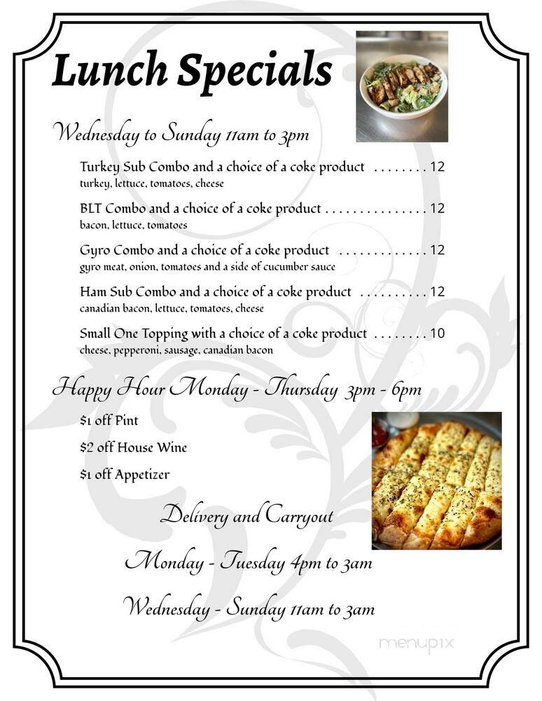 Southside Pizza - Columbia, MO menu_pic