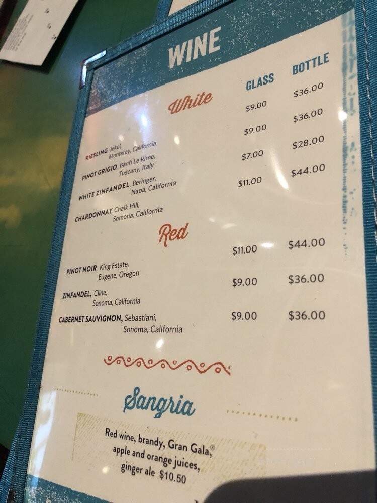 Jimmy Buffett's Margaritaville - Orlando, FL menu_pic