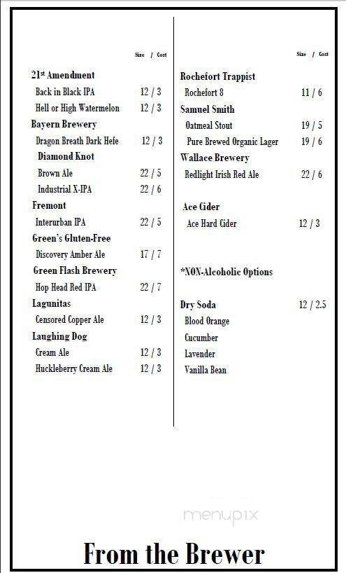 Barracuda Coffee Co - Richland, WA menu_pic