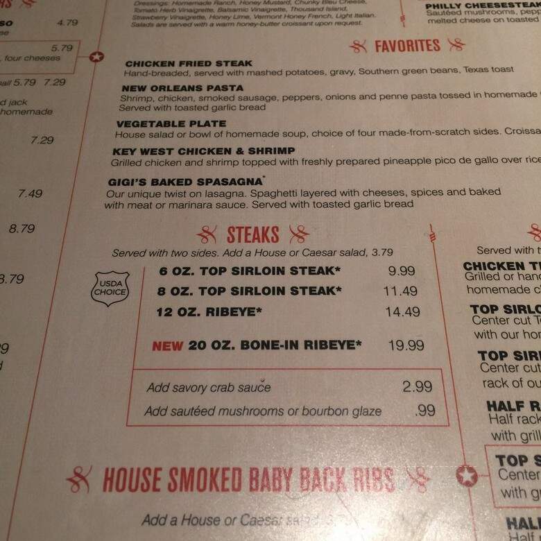 Cheddar's Casual Cafe - Midwest City, OK menu_pic