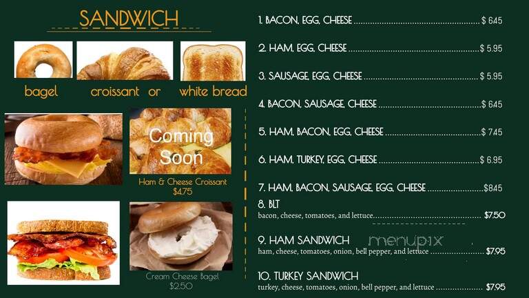 Donut Connection - Shakopee, MN menu_pic