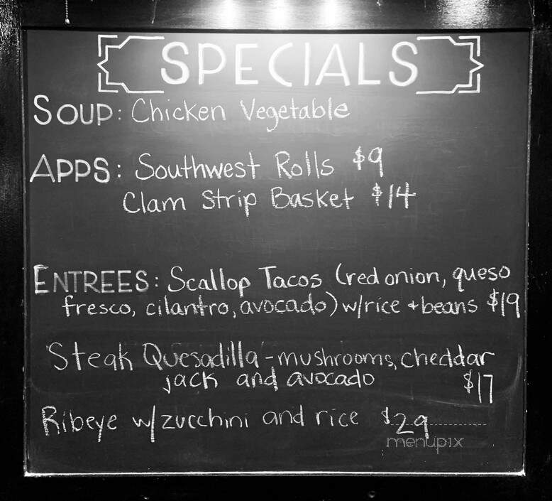 Charlie O's Hometown Bar and Grill - Red Hook, NY menu_pic