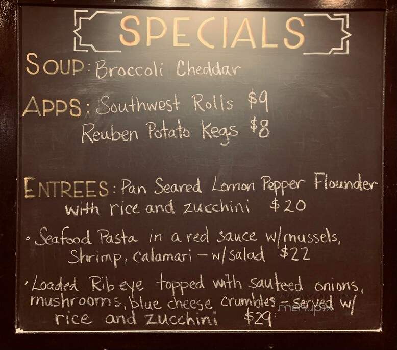 Charlie O's Hometown Bar and Grill - Red Hook, NY menu_pic