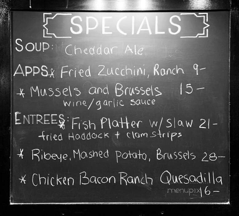 Charlie O's Hometown Bar and Grill - Red Hook, NY menu_pic