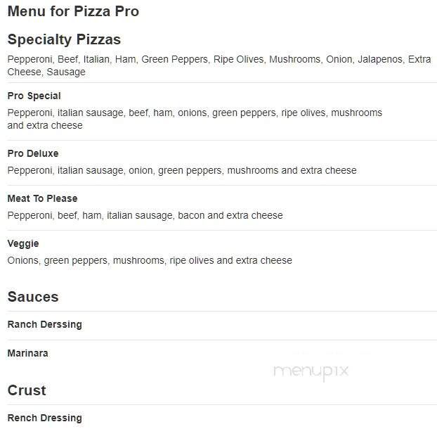 Pizza Pro - Louisville, MS menu_pic
