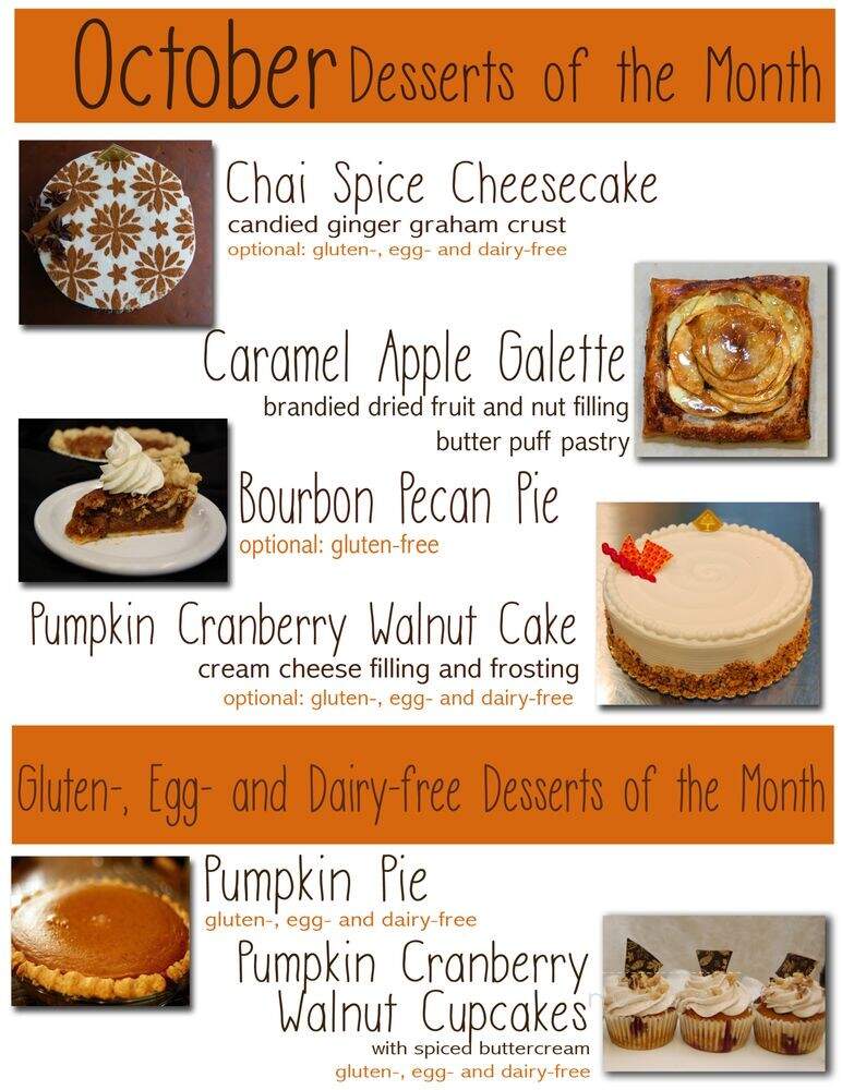 Sweet Life Patisserie - Eugene, OR menu_pic