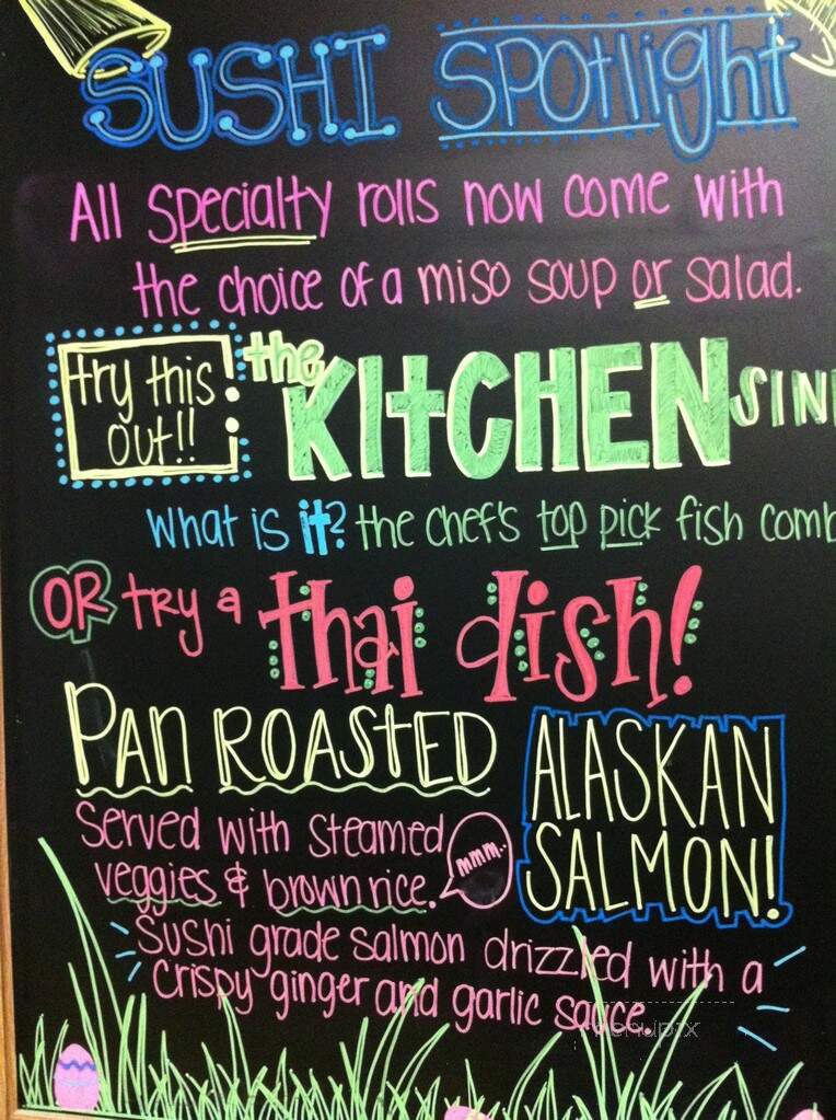 Simply Thai - Elon College, NC menu_pic