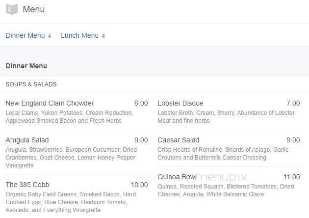 Dev's on Bank Street - New London, CT menu_pic