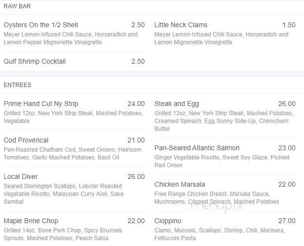 Dev's on Bank Street - New London, CT menu_pic