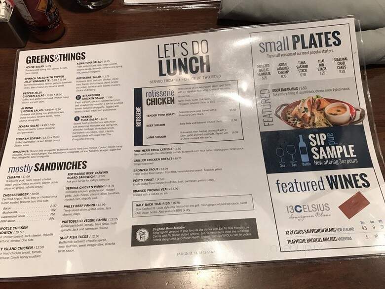 Zea Rotisserie & Grill - Harvey, LA menu_pic