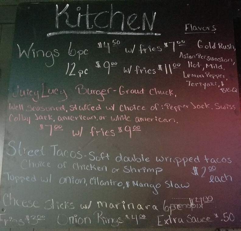 Commotions - Lagrange, GA menu_pic