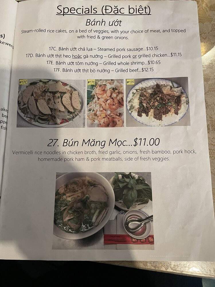 Huong Vietnamese Restaurant - Columbus, OH
