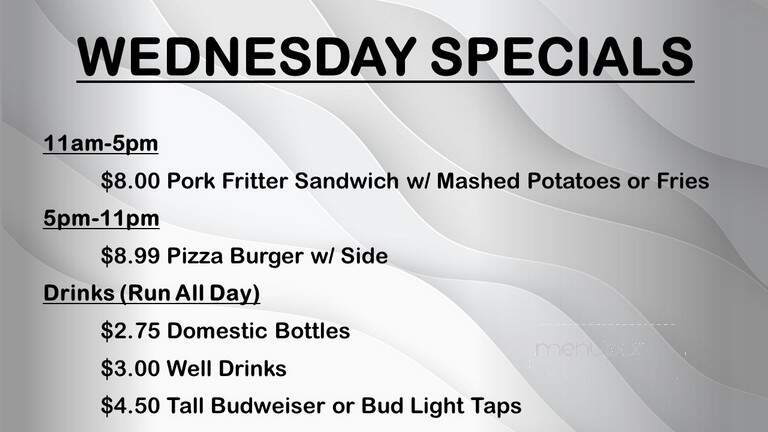 Blarney's Pub & Casino - Mitchell, SD menu_pic