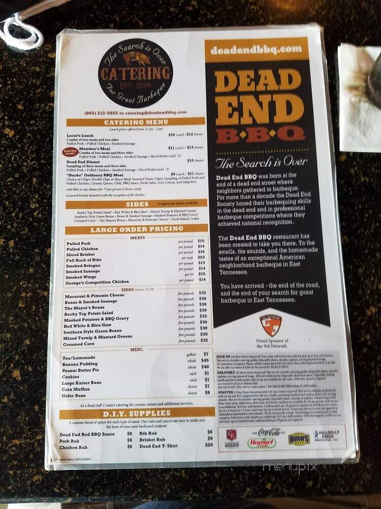 Dead End BBQ - Knoxville, TN