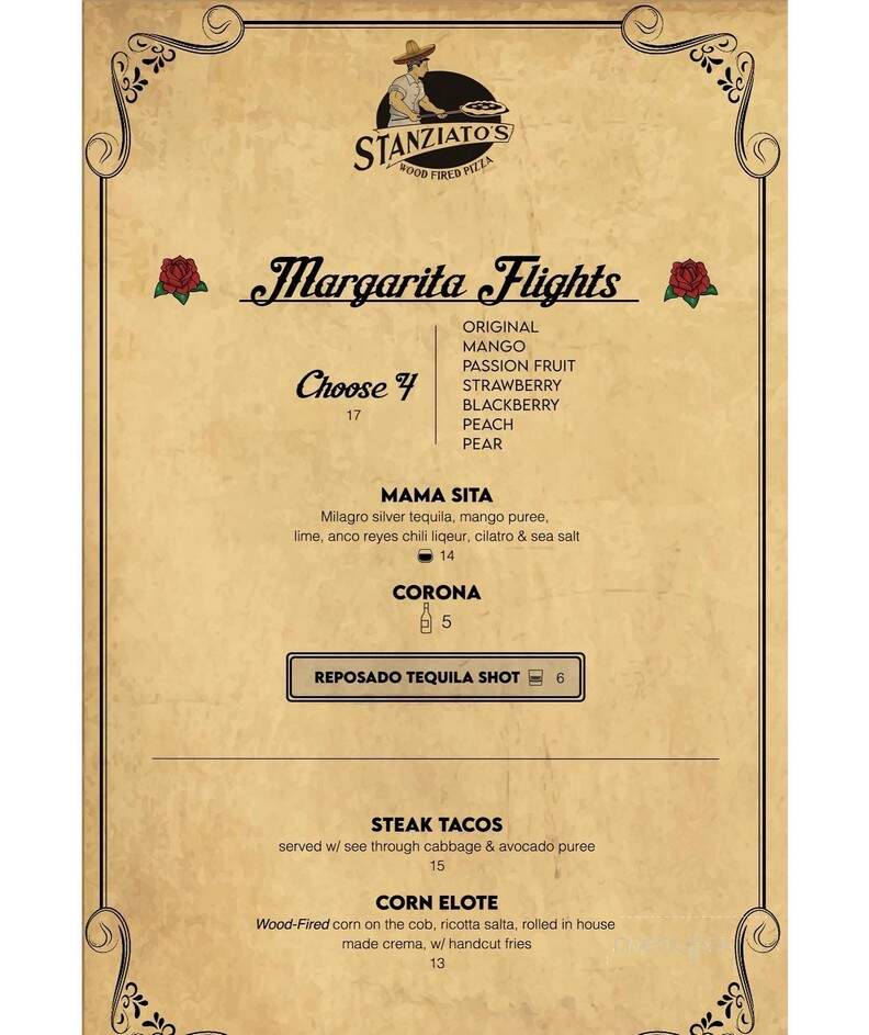 Stanziato's - Danbury, CT menu_pic