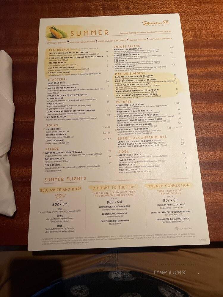 Seasons 52 - Phoenix, AZ